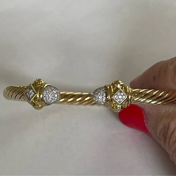 David Yurman gold bracelet - Picture 2 of 14